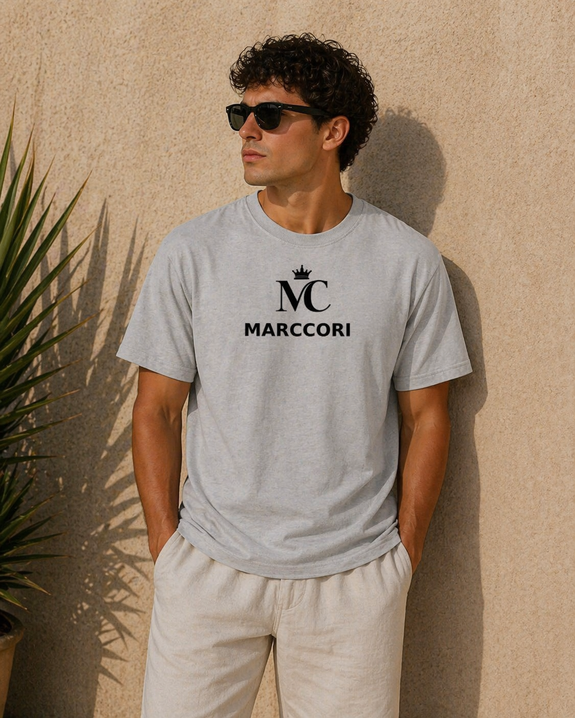 Camiseta de algodón para hombres - Vintage Wash Cotton T-Shirt