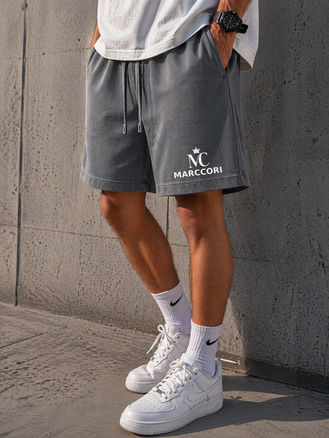 Pantalones cortos - Vintage Wash Cotton Shorts