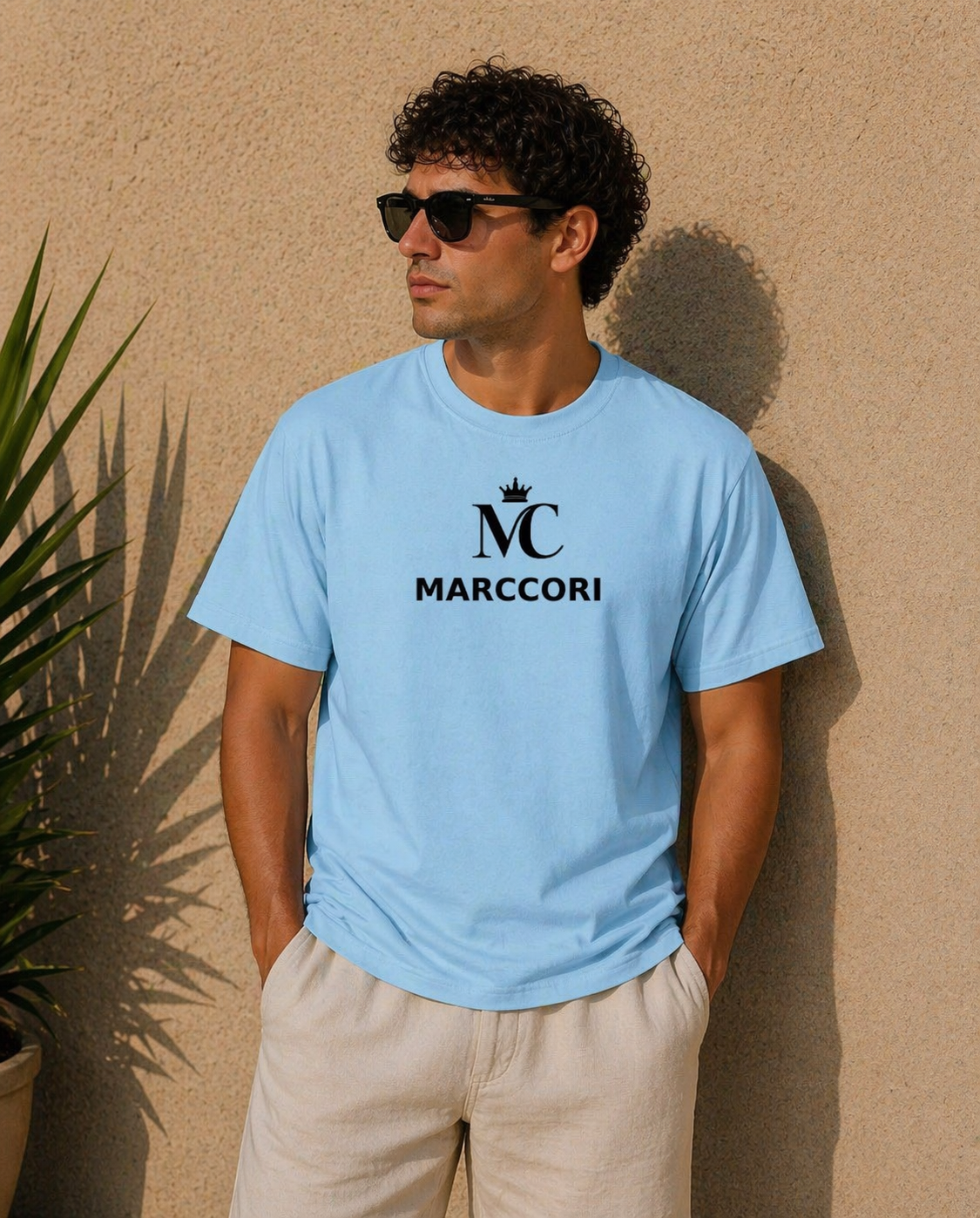 Camiseta de algodón para hombres - Vintage Wash Cotton T-Shirt