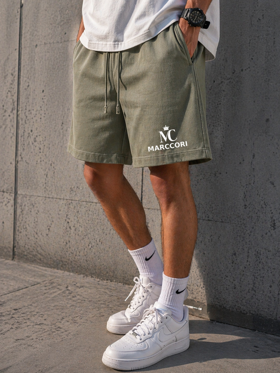 Pantalones cortos - Vintage Wash Cotton Shorts